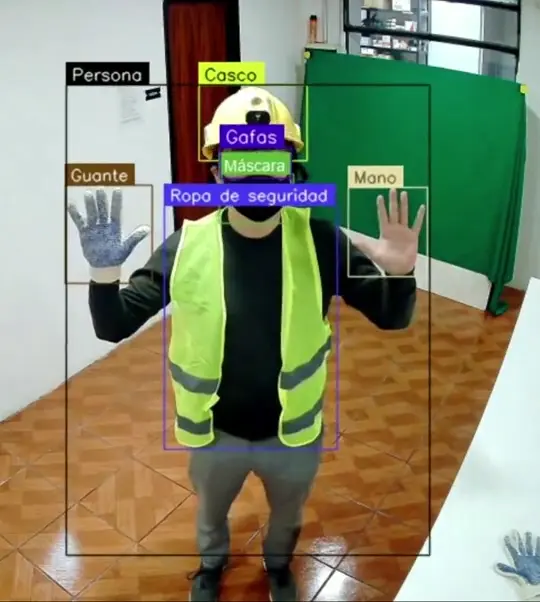 Inferencia visual de EPP